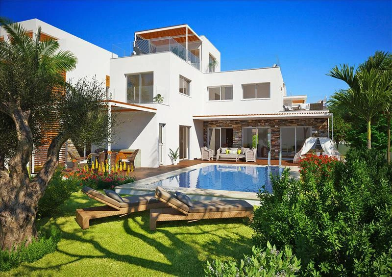 فيلات في مجمع سكني عصري في بافوس، قبرص