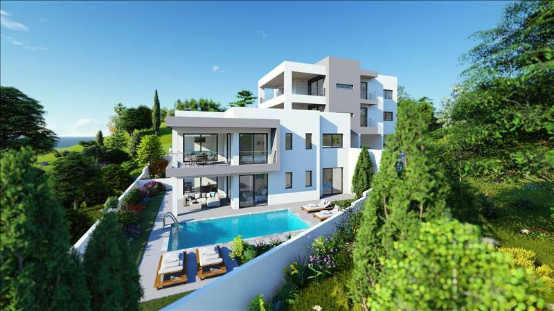 Apartments in a residential complex in Mesa Chorio, Paphos, Cyprus