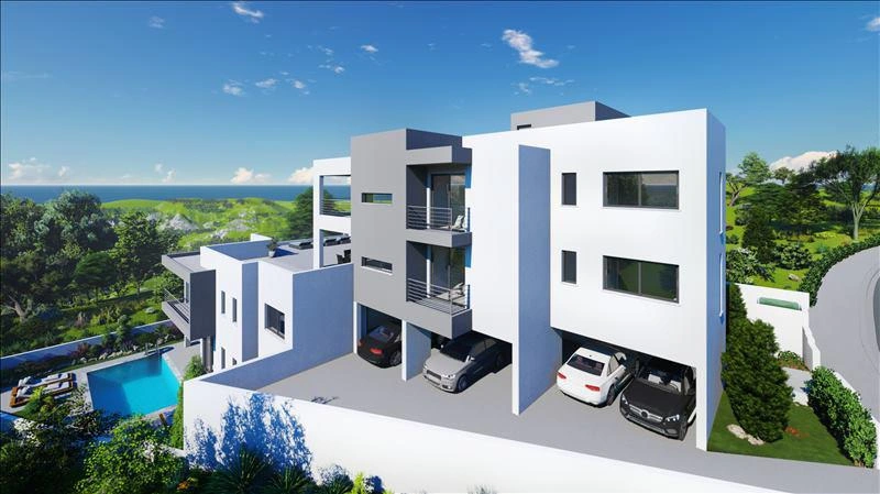 Apartments in a residential complex in Mesa Chorio, Paphos, Cyprus