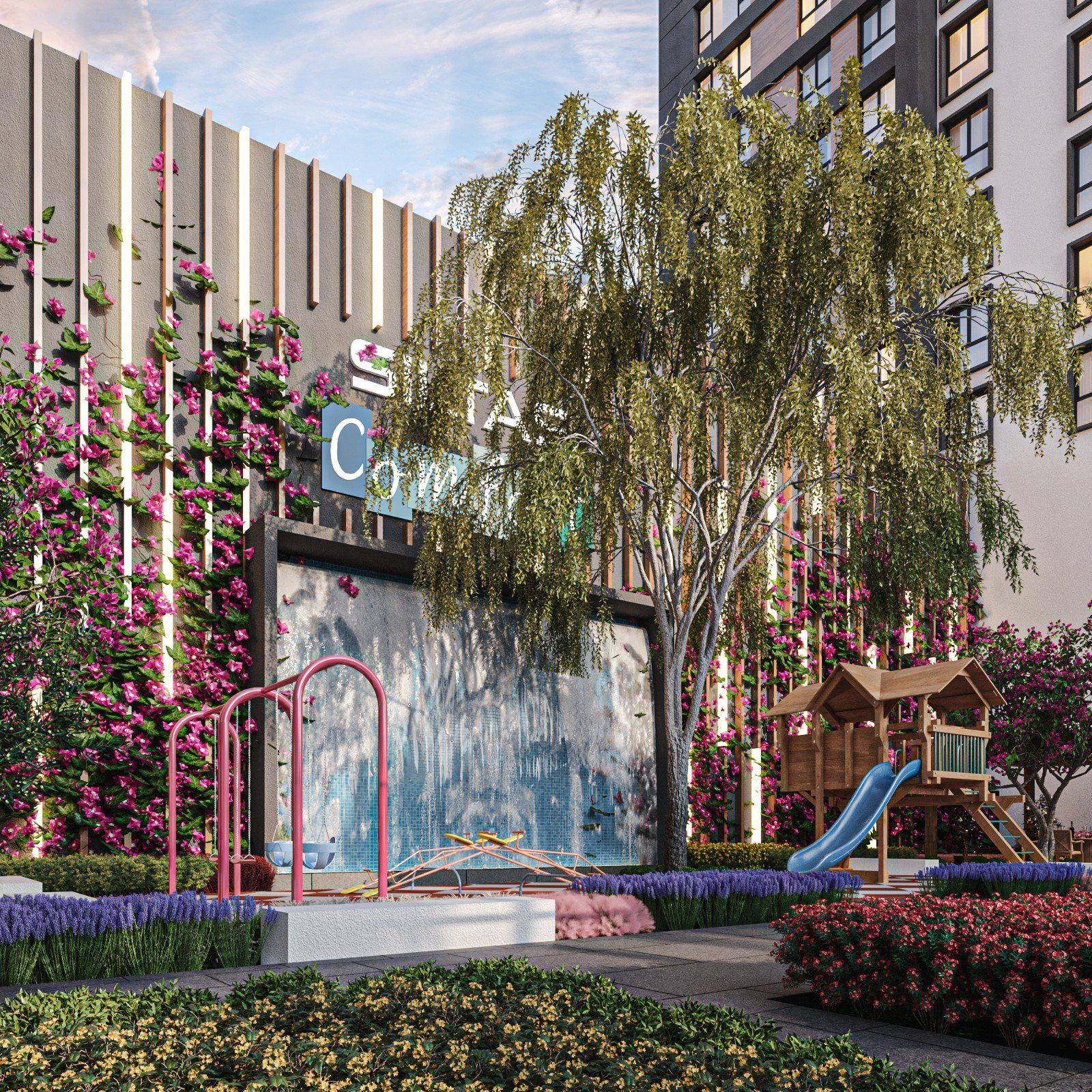 土耳其伊斯坦布尔Sanjaktepe住宅小区公寓