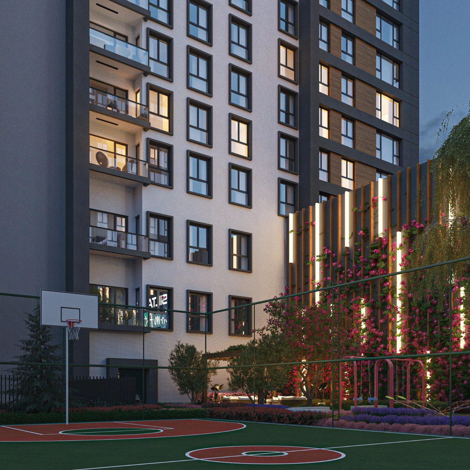 土耳其伊斯坦布尔Sanjaktepe住宅小区公寓