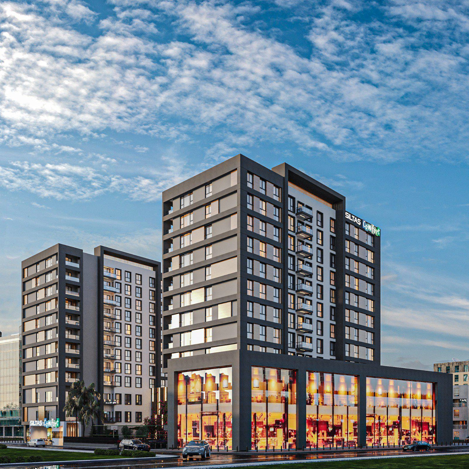 土耳其伊斯坦布尔Sanjaktepe住宅小区公寓