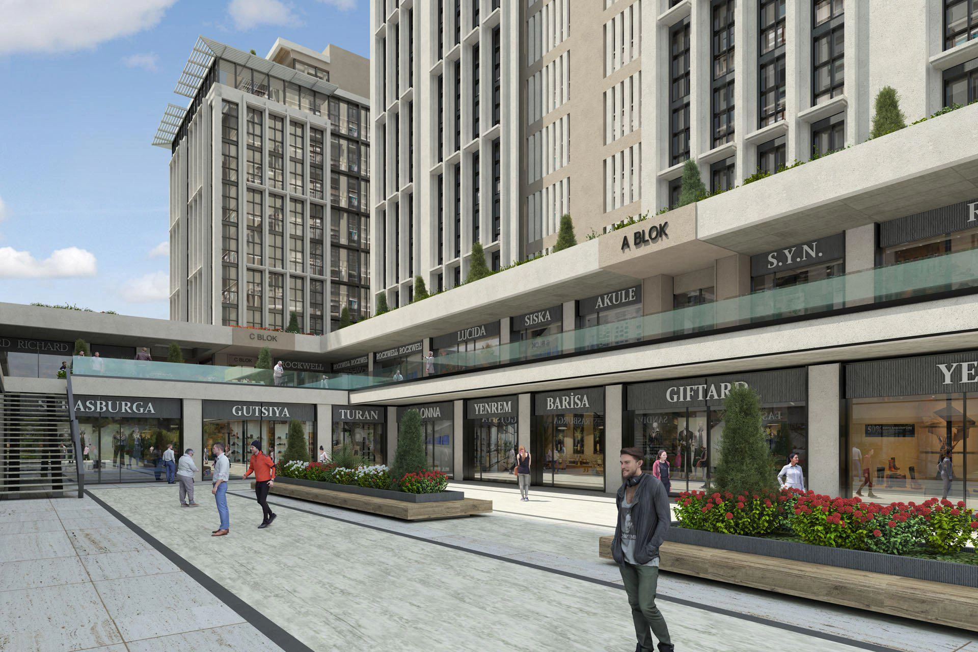 Appartements dans un complexe résidentiel moderne à Beylikdüzü, Istanbul, Turquie