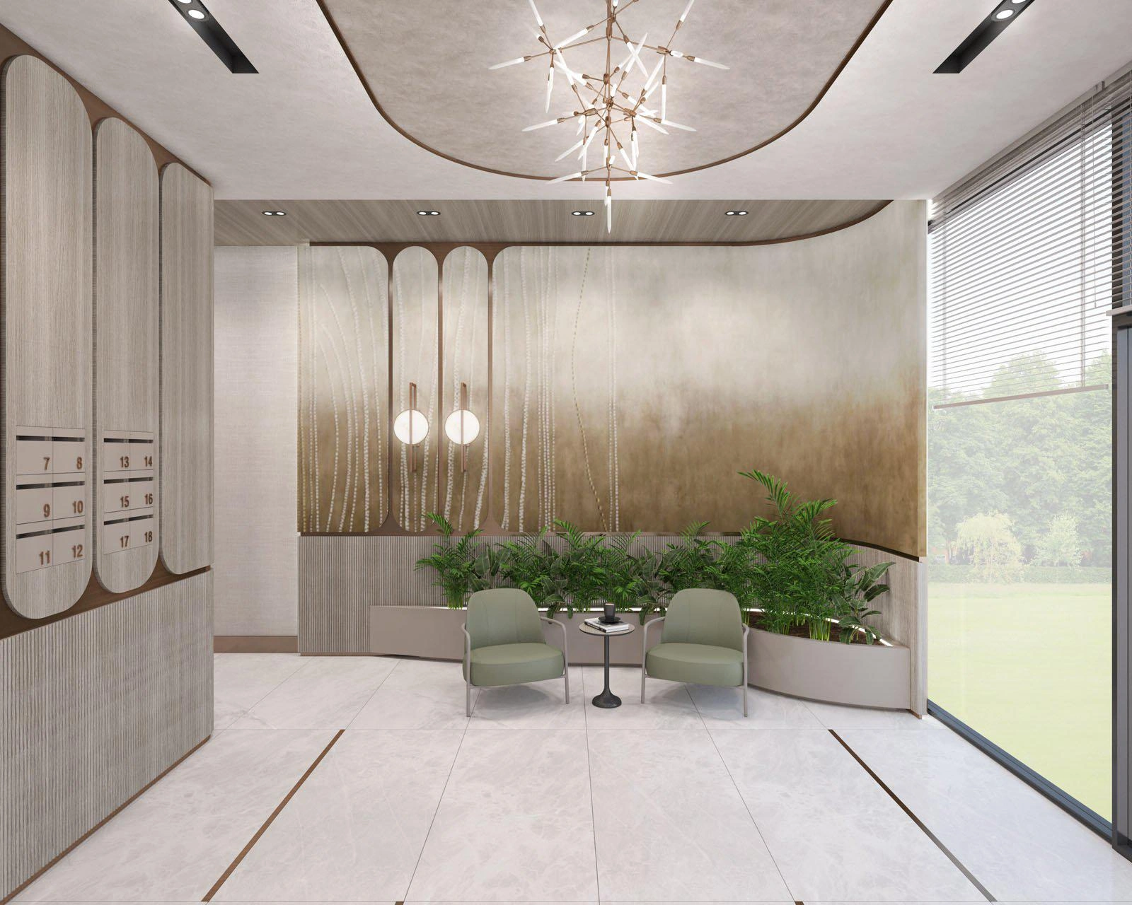 Appartements dans un complexe résidentiel moderne à Beylikdüzü, Istanbul, Turquie