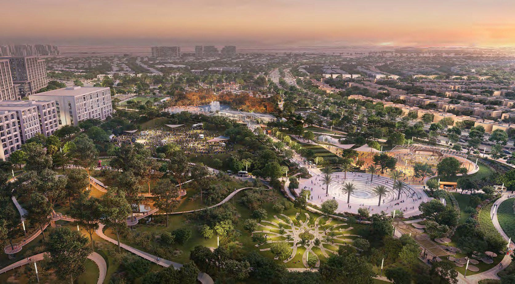 فلل Yas Park Views — أبوظبي، الإمارات العربية المتحدة