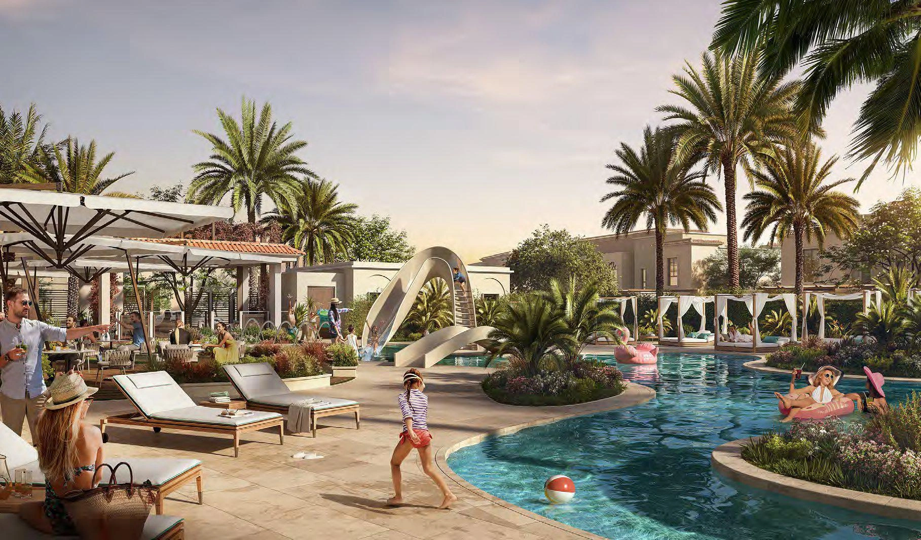 فلل Yas Park Views — أبوظبي، الإمارات العربية المتحدة