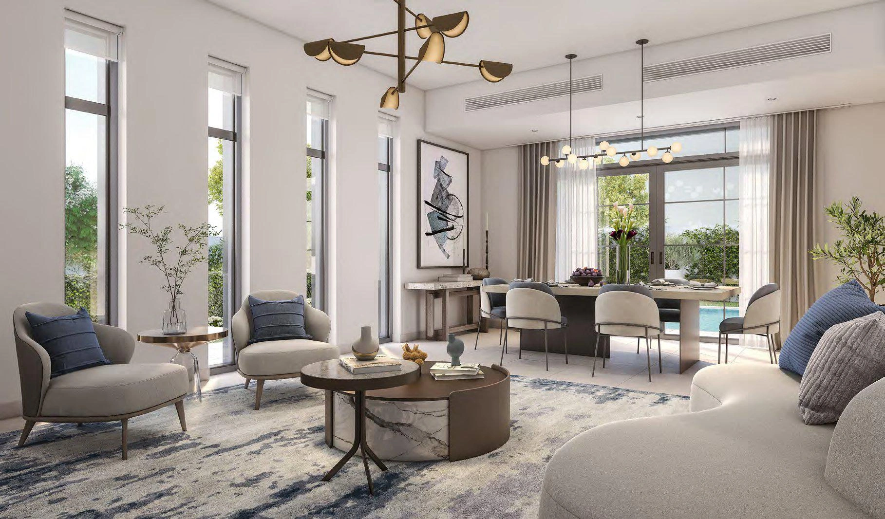 فلل Yas Park Views — أبوظبي، الإمارات العربية المتحدة