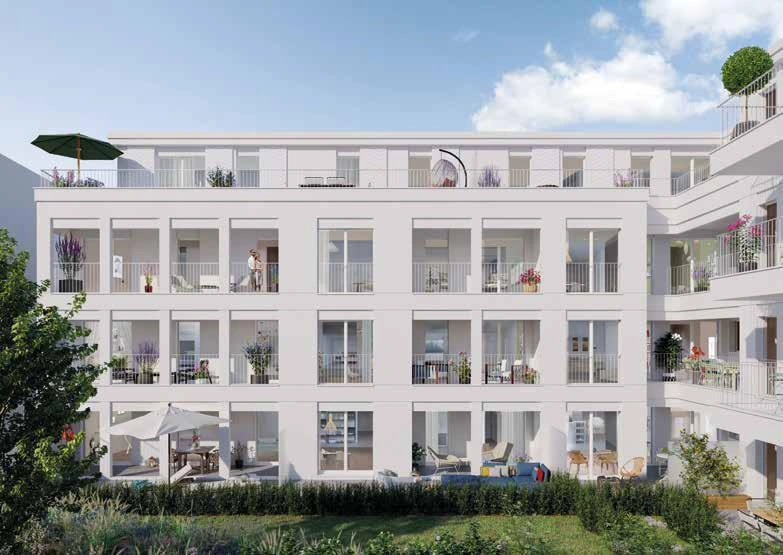 Apartments in a residential complex in Val-d'Oise, Ile-de-France, France