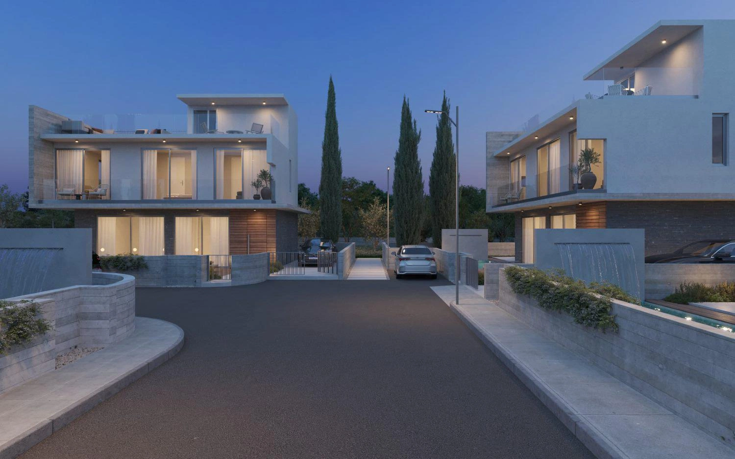 فلل في مجمع سكني حديث في بافوس، قبرص