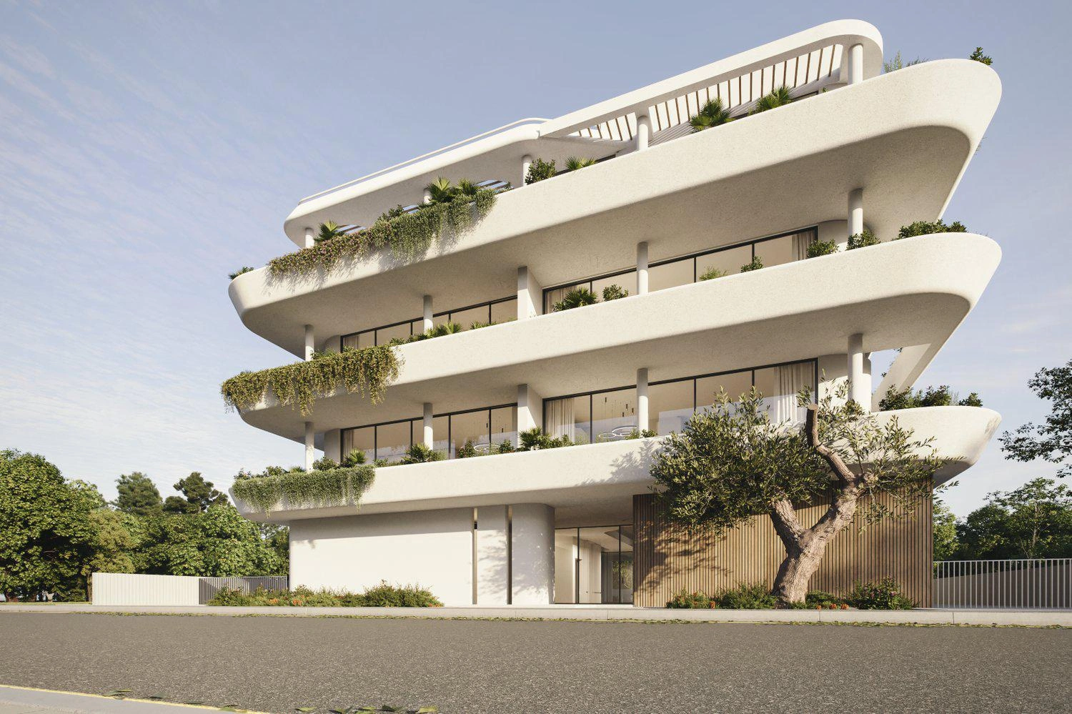 Residences in a new low-rise development in Paphos, Cyprus