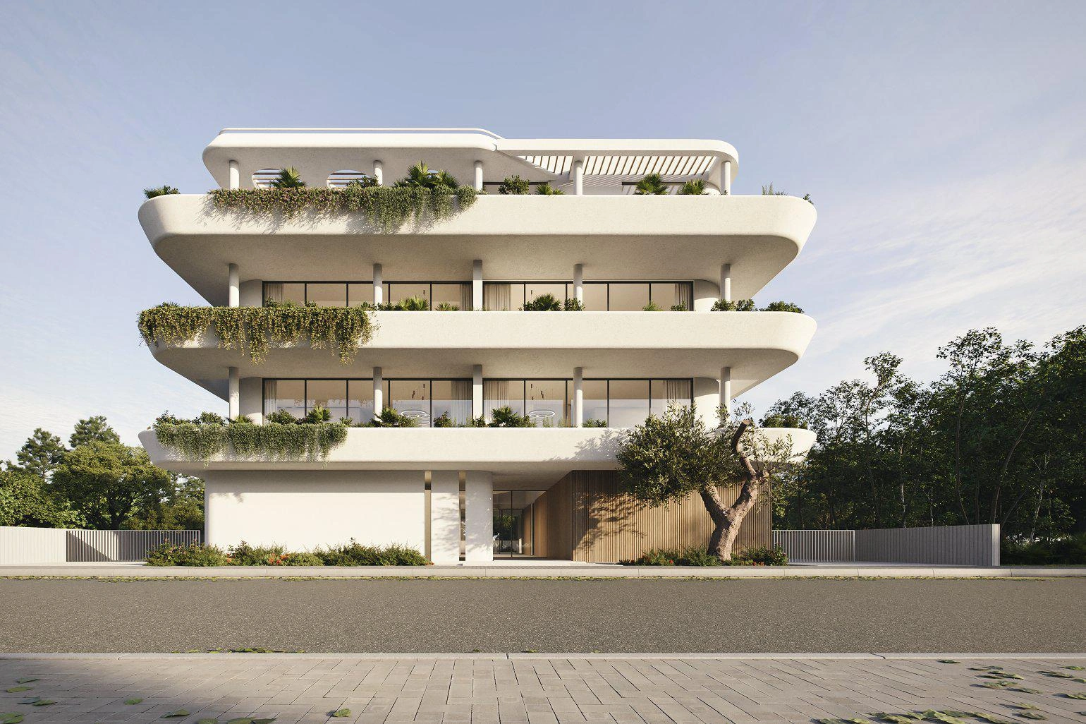 Residences in a new low-rise development in Paphos, Cyprus