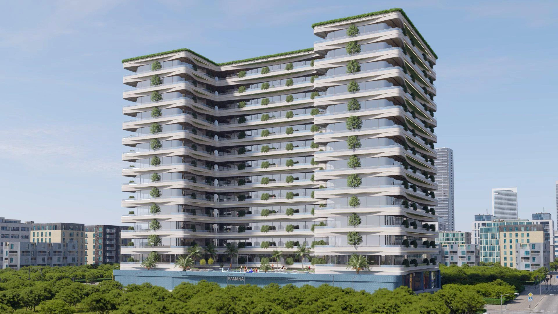 شقق Ivy Gardens، دبي، الإمارات العربية المتحدة