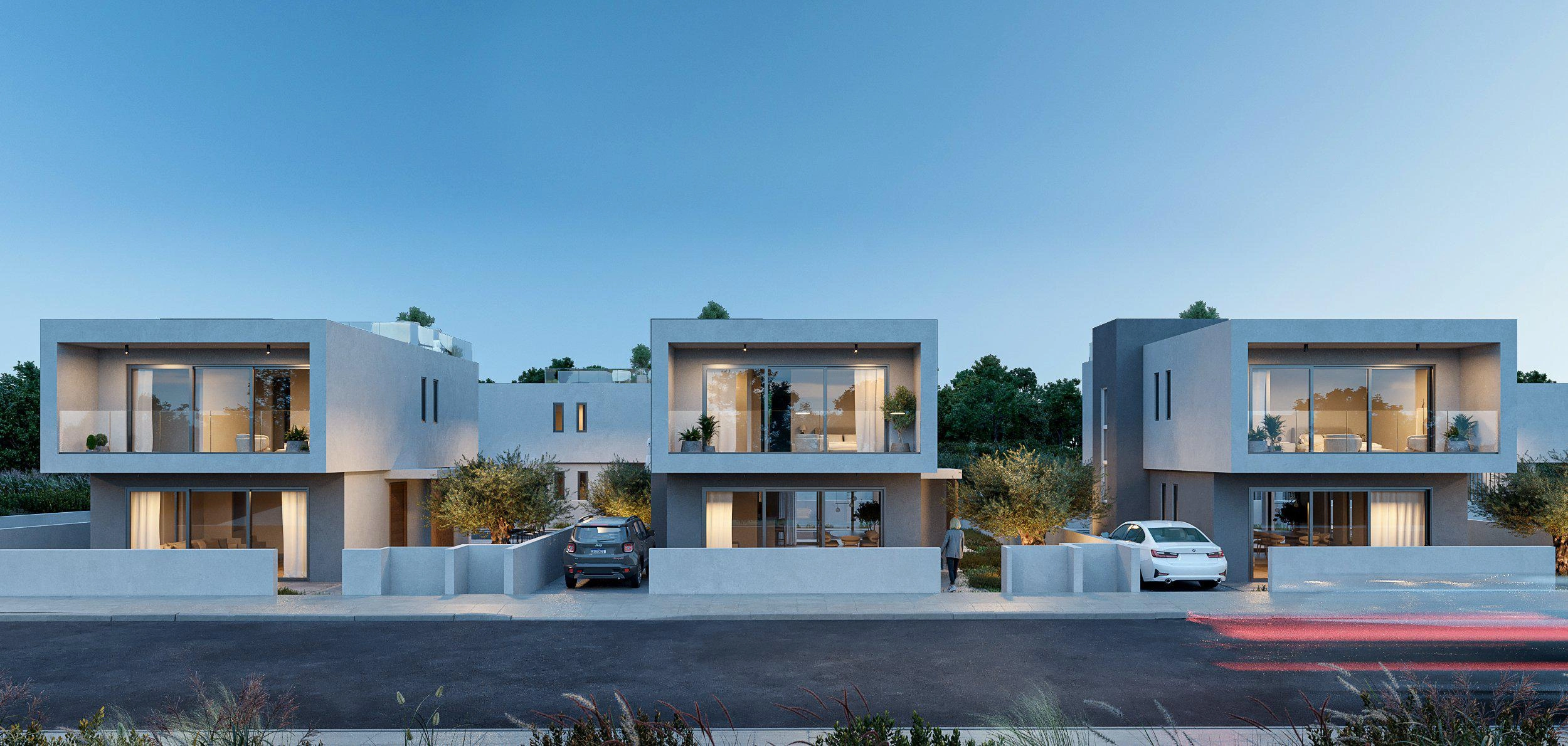 Villas in a residential complex in Paphos, Cyprus