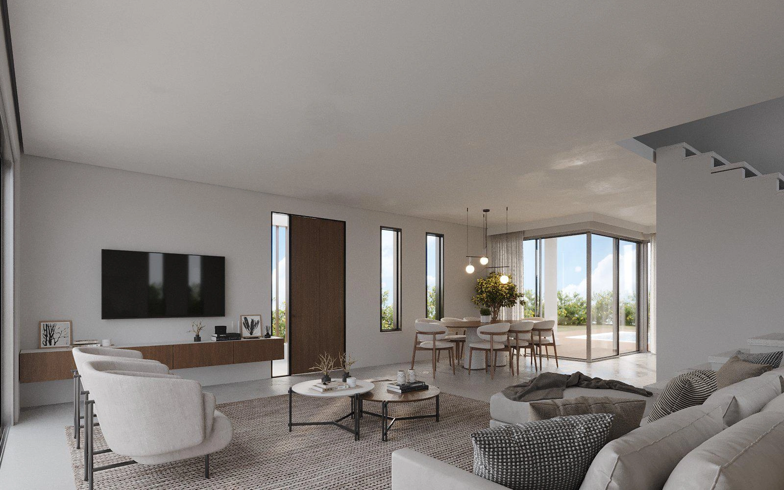 Villas in a residential complex in Paphos, Cyprus