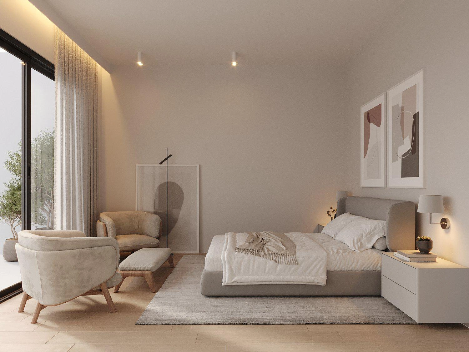 Villas in a residential complex in Paphos, Cyprus