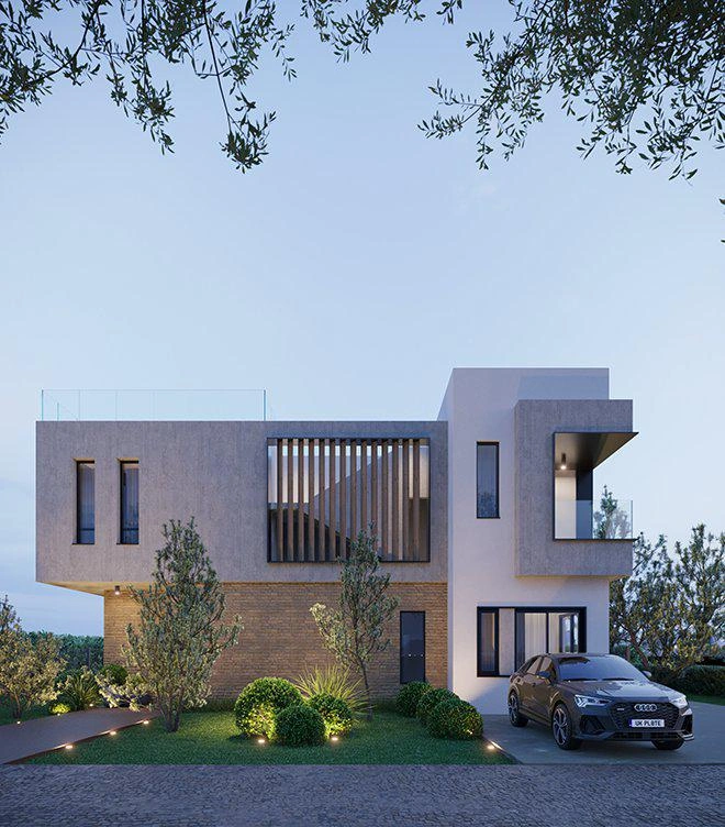 فيلات في مجمّع سكني في تالا، بافوس، قبرص