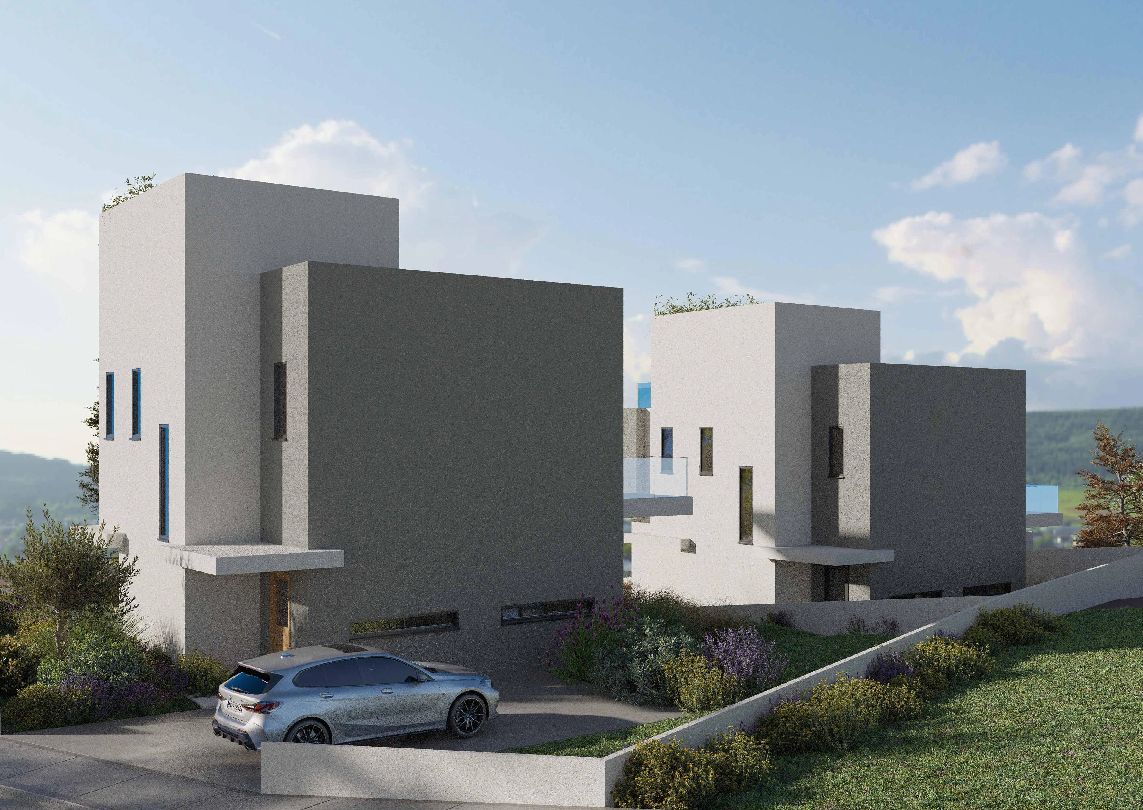 فيلات بإطلالة بانورامية على البحر في بافوس، قبرص