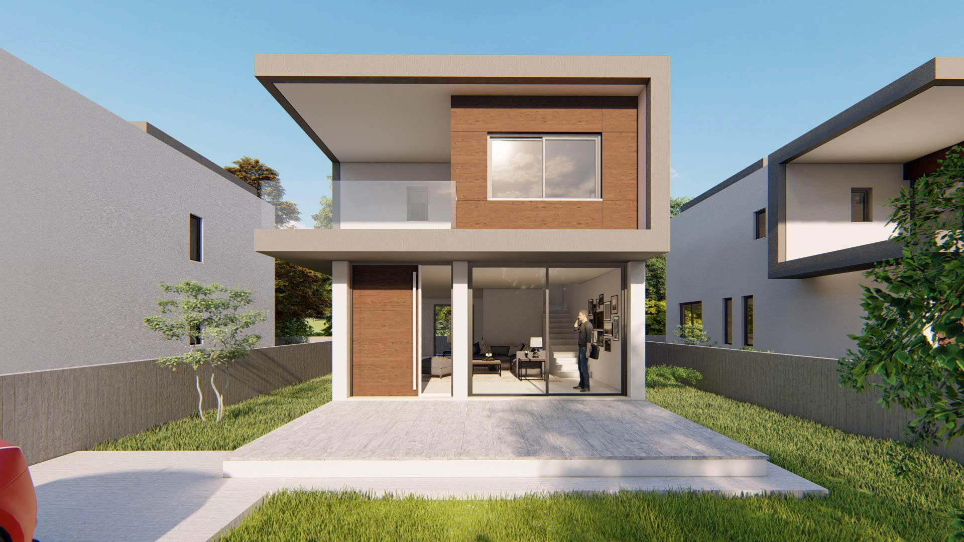 فلل في حي سكني هادئ مع مساحات خضراء منسقة في بافوس، قبرص