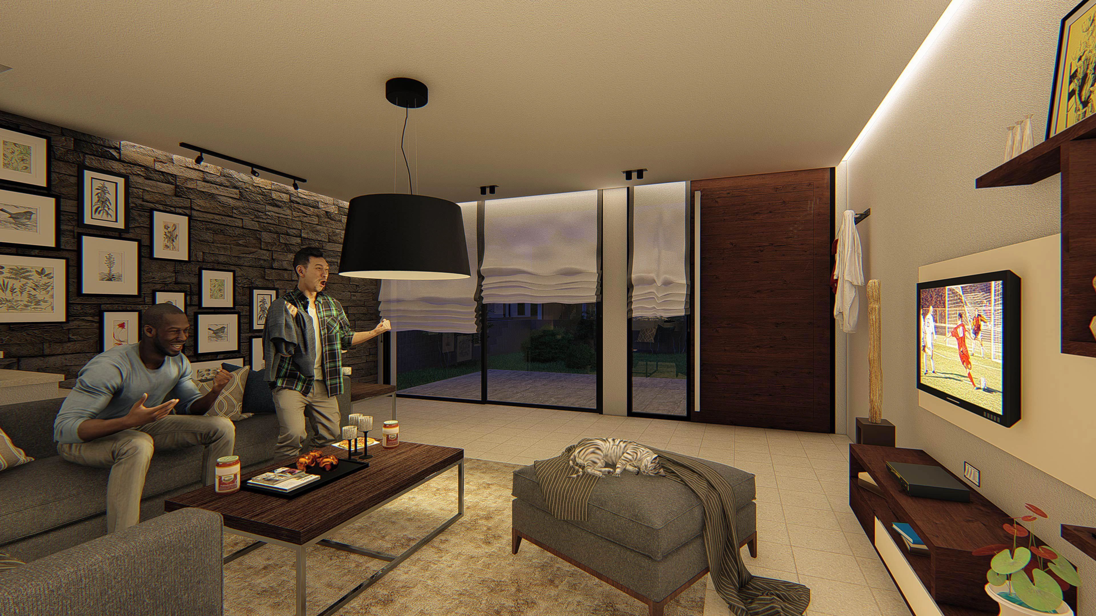 فلل في حي سكني هادئ مع مساحات خضراء منسقة في بافوس، قبرص