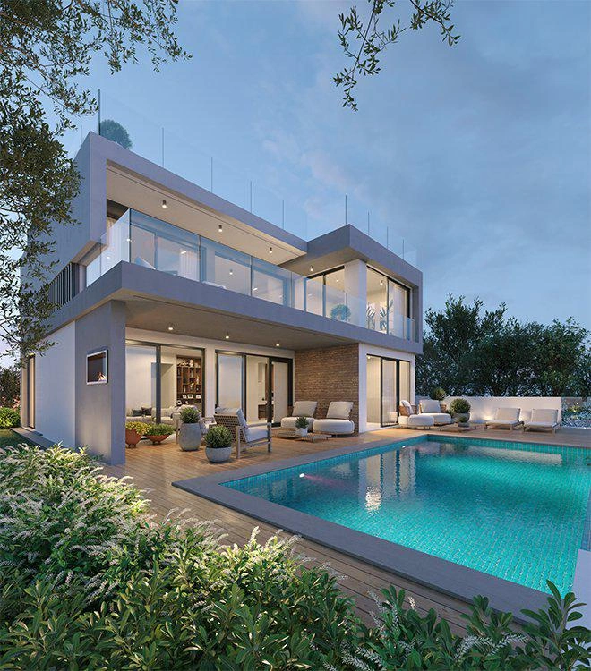 Villas in a new development project in Paphos, Cyprus