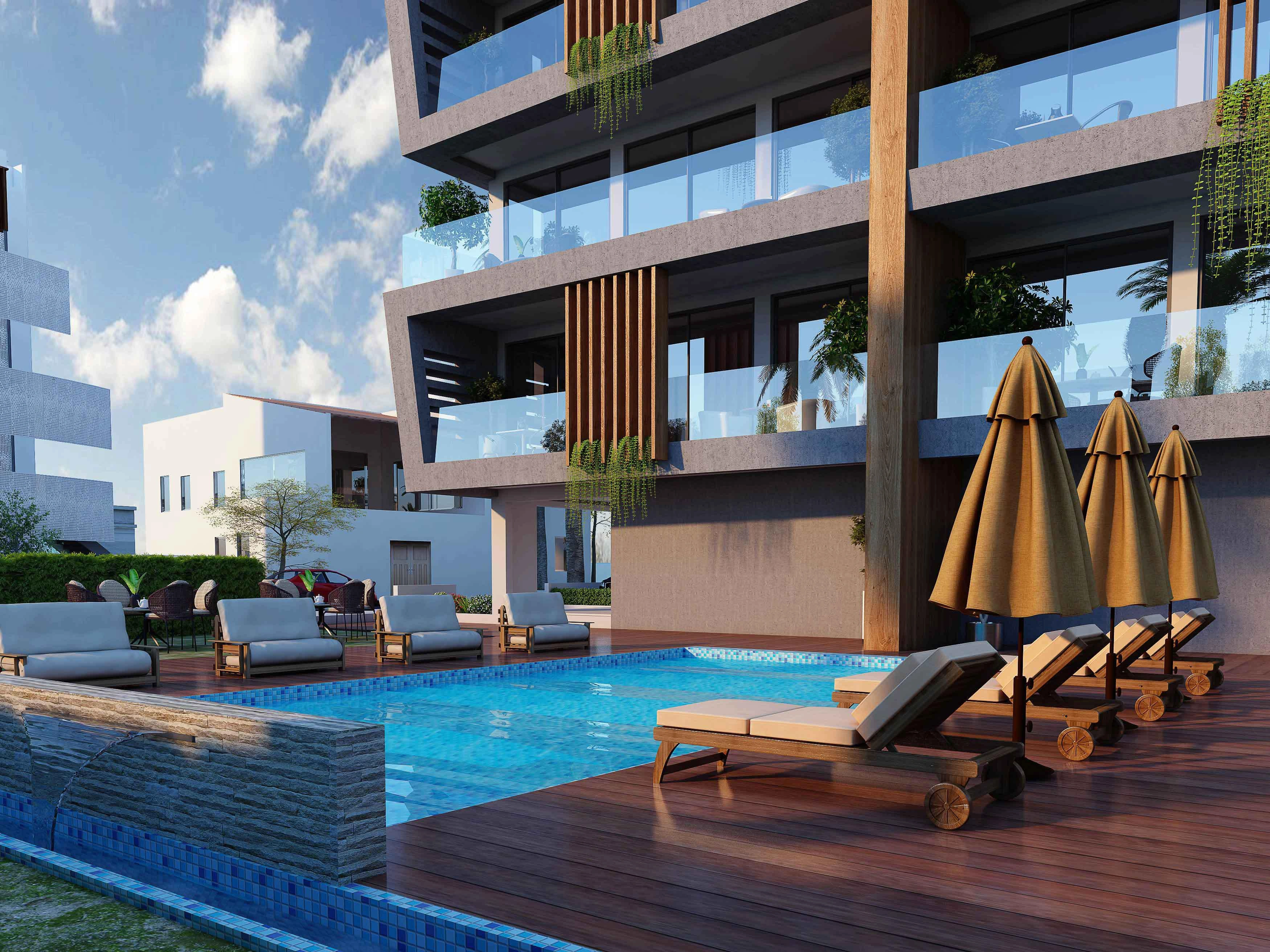 Sea-view apartments in Paphos, Cyprus