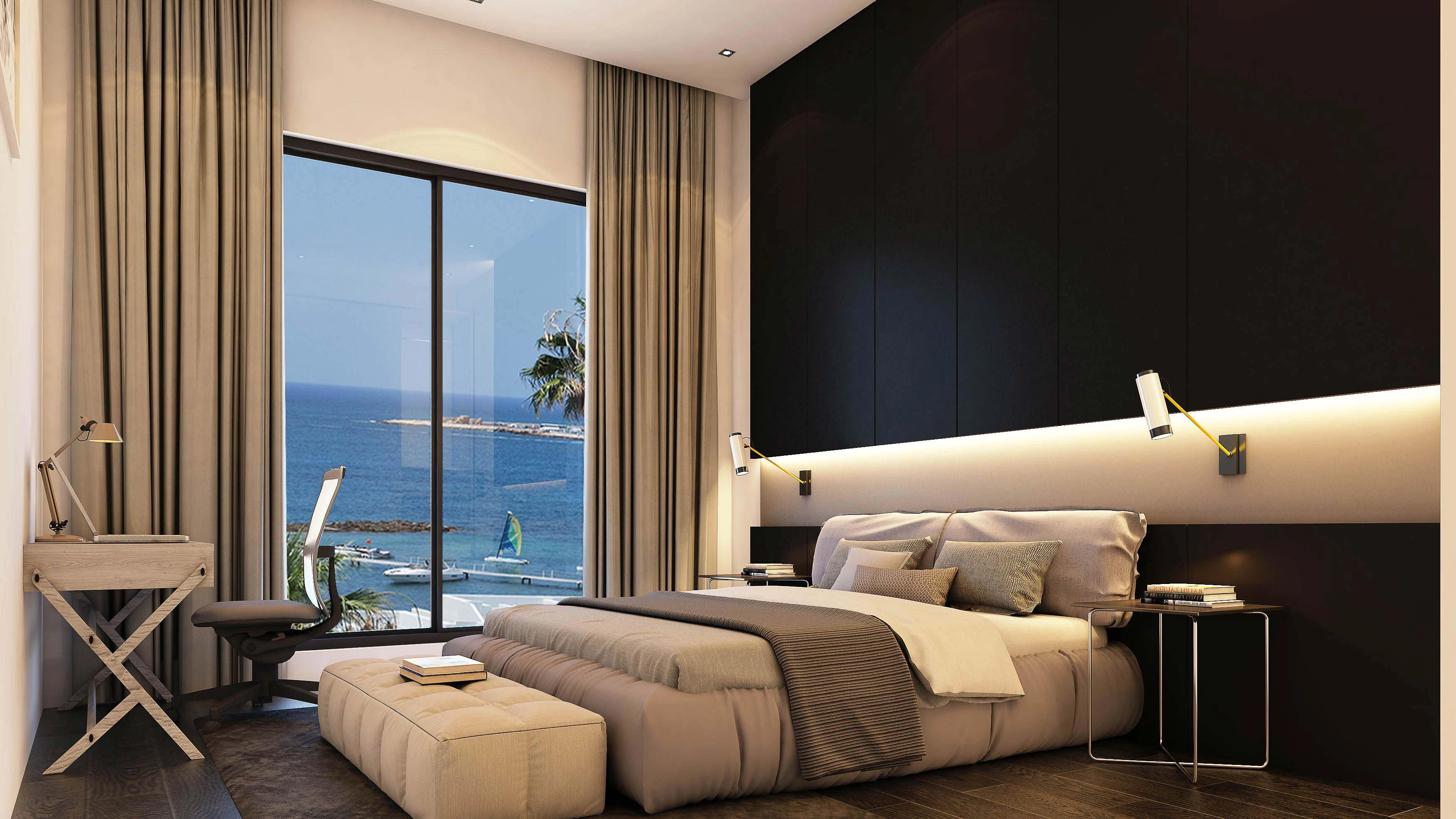 Sea-view apartments in Paphos, Cyprus