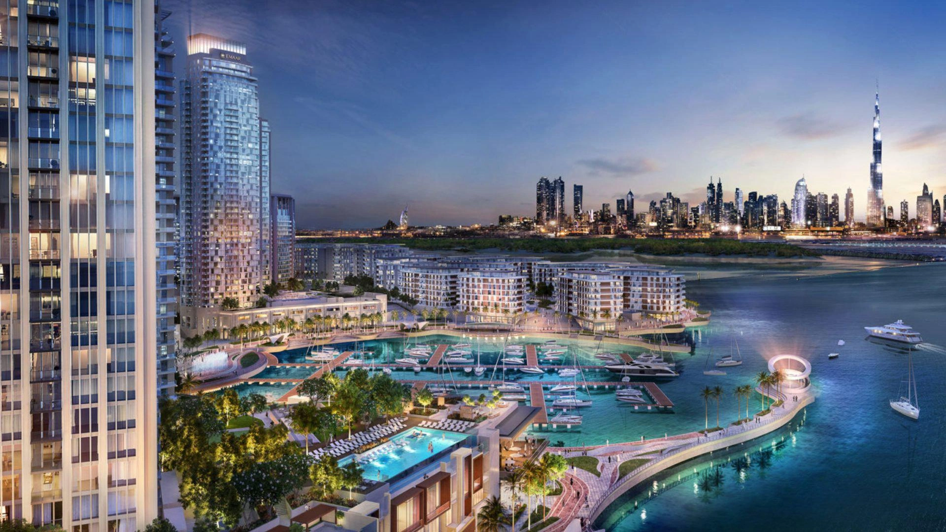Creek Residences apartments, Dubai, United Arab Emirates