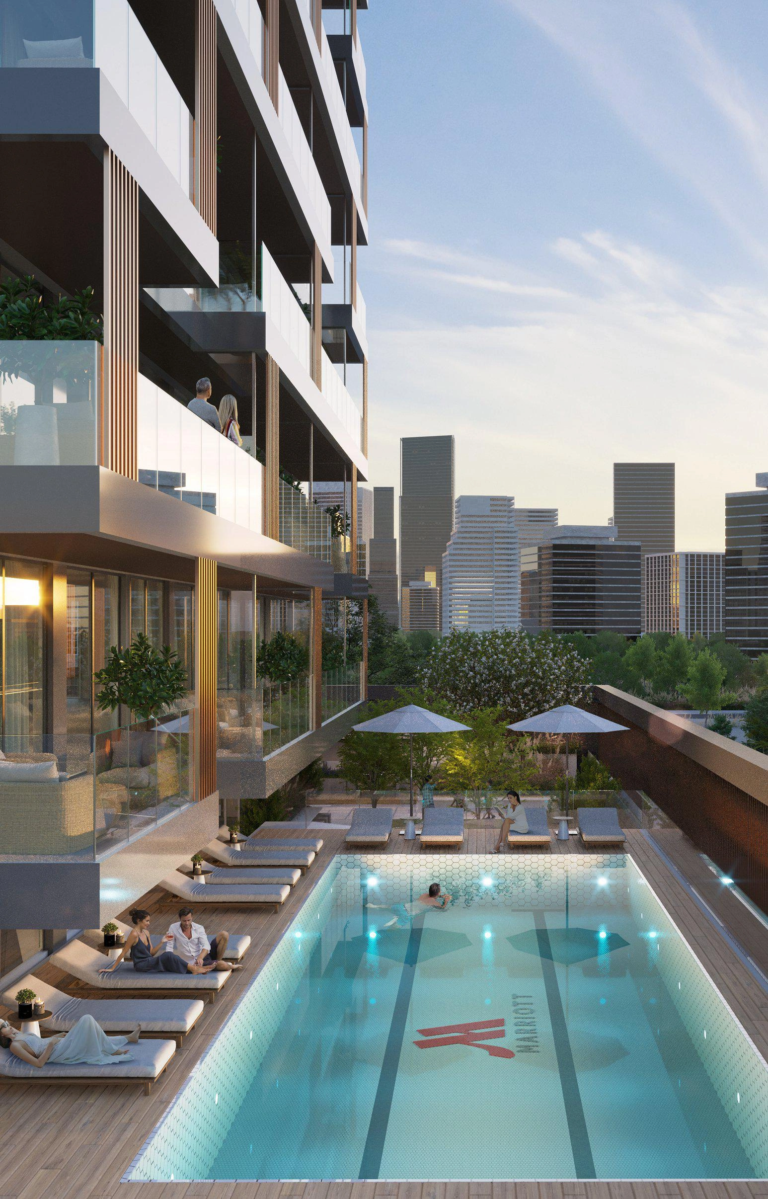 شقق Marriott Residences، دبي، الإمارات العربية المتحدة