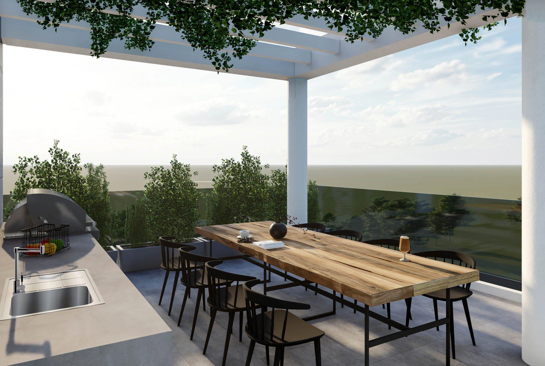 Apartments in a new residential project in Larnaca, Cyprus