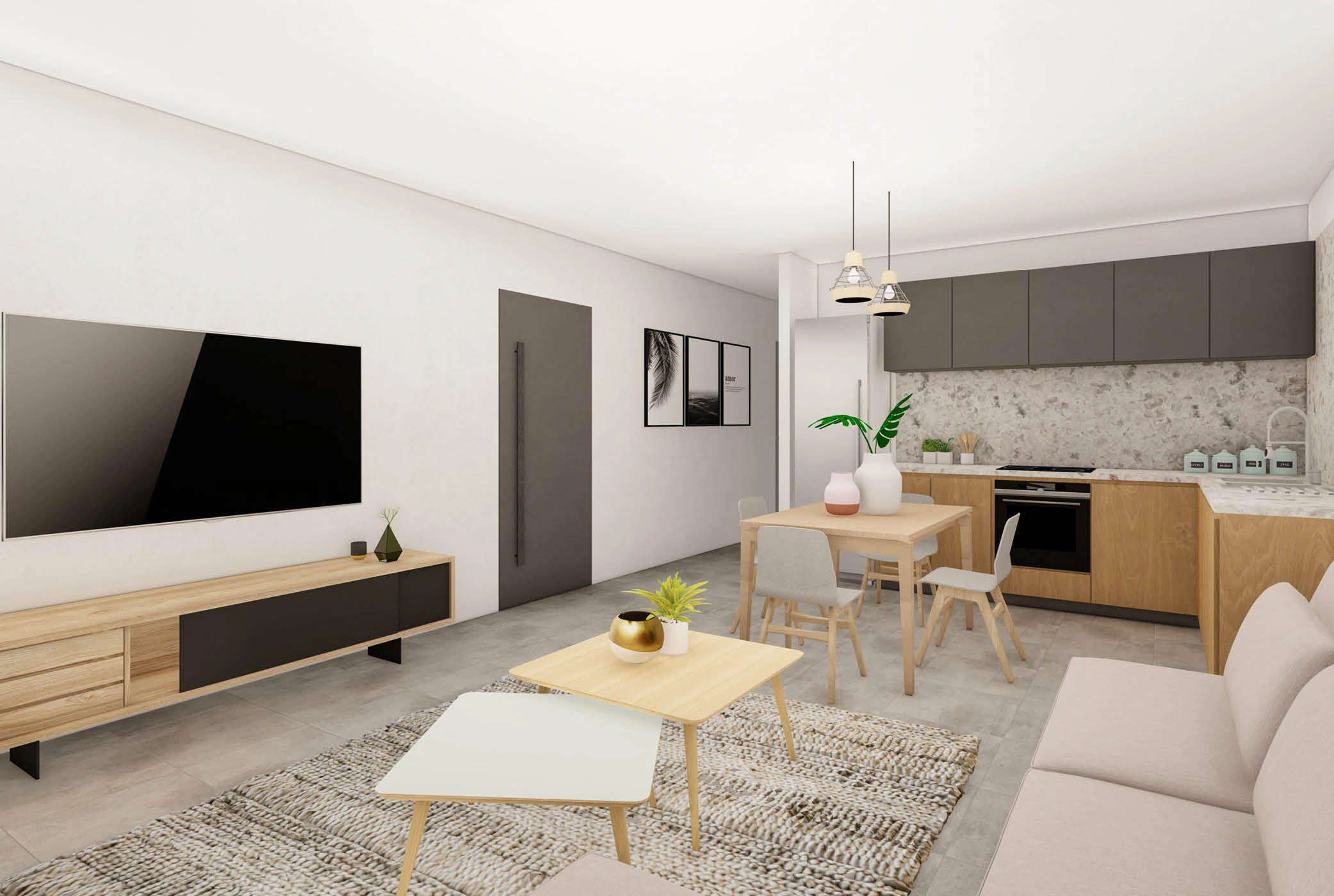 Apartments in a new residential project in Larnaca, Cyprus