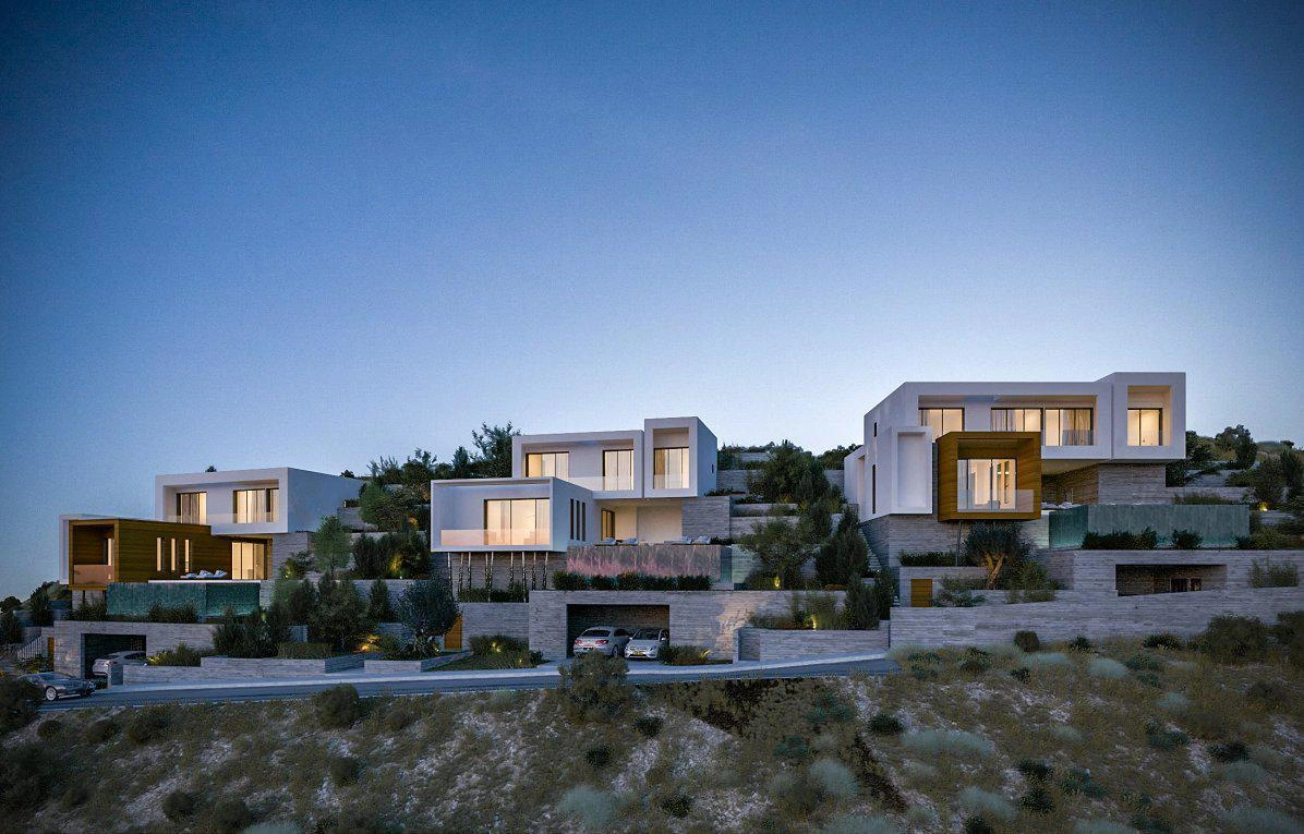 فيلات في مجمّع سكني حديث في بافوس، قبرص