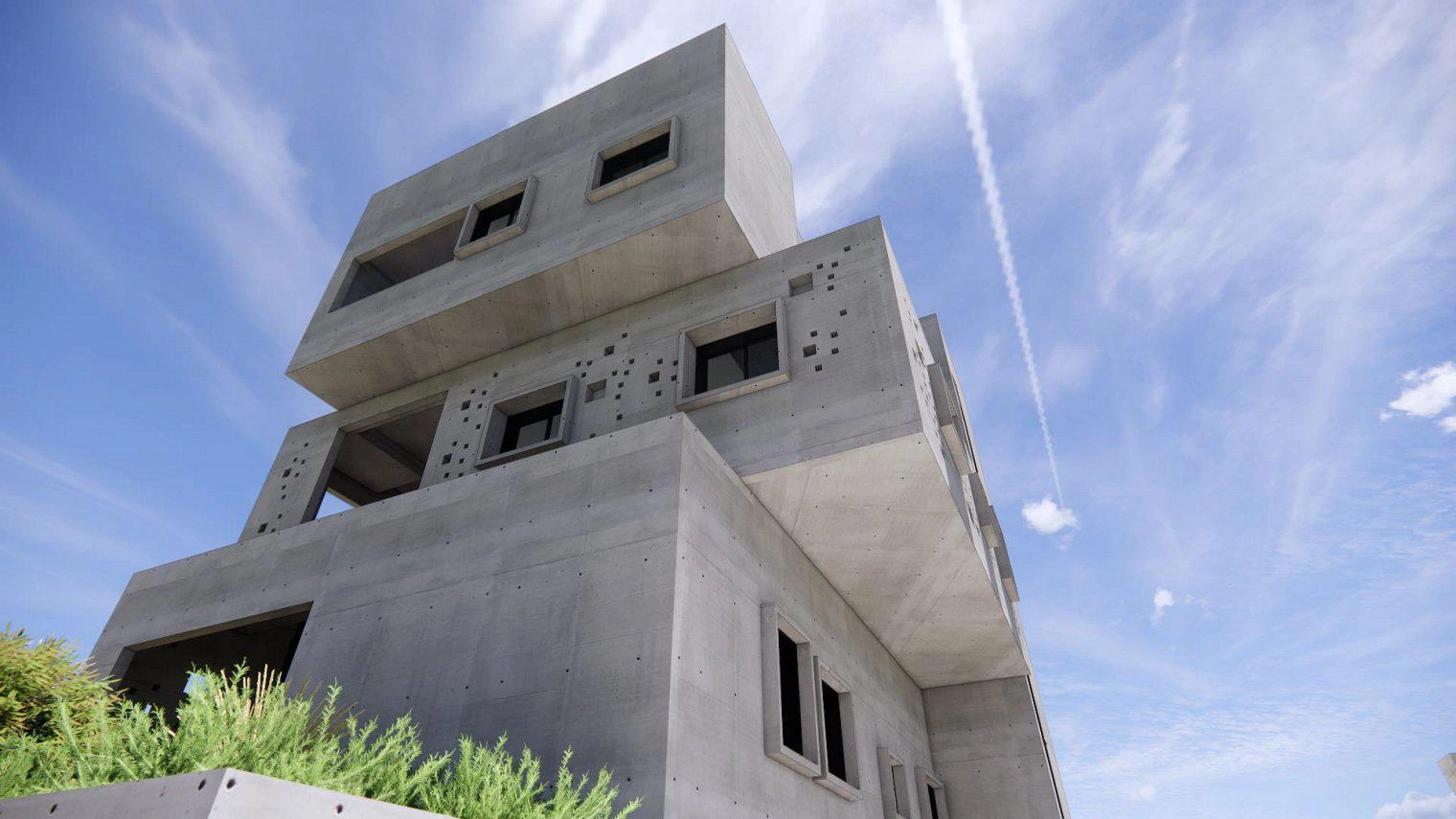 Wohnungen in einem modernen Wohnkomplex in Paphos, Zypern