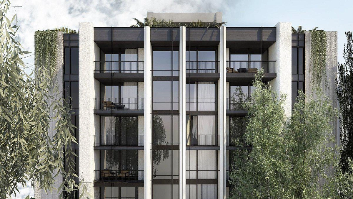 Apartments in a residential complex in Attica, Greece