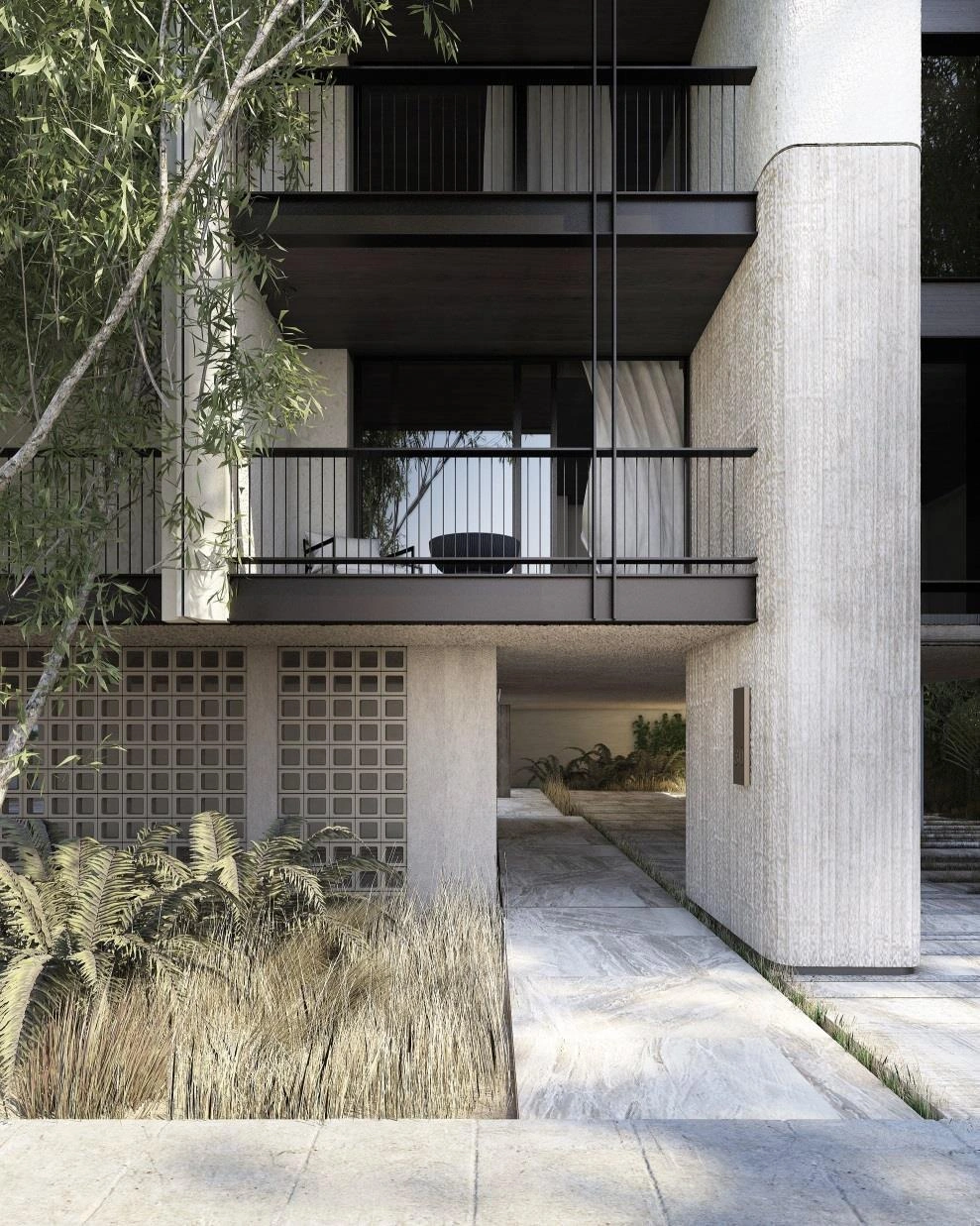 Apartments in a residential complex in Attica, Greece