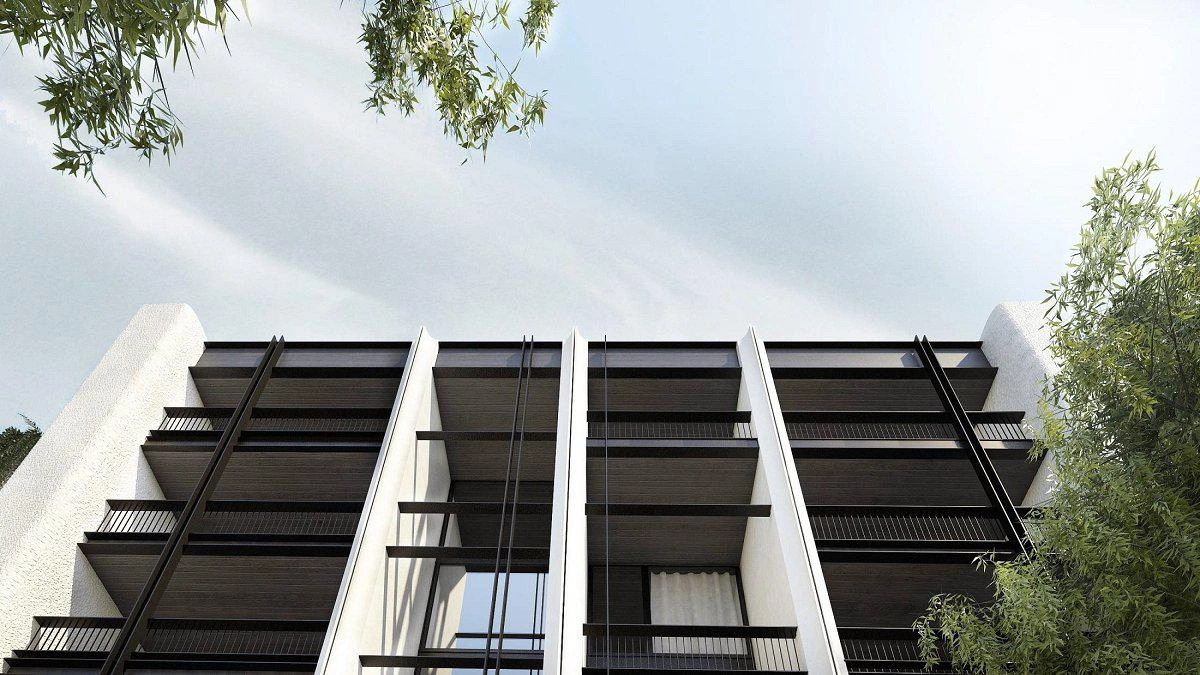 Apartments in a residential complex in Attica, Greece