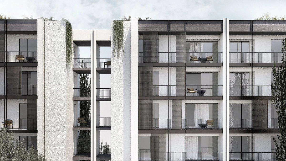 Apartments in a residential complex in Attica, Greece