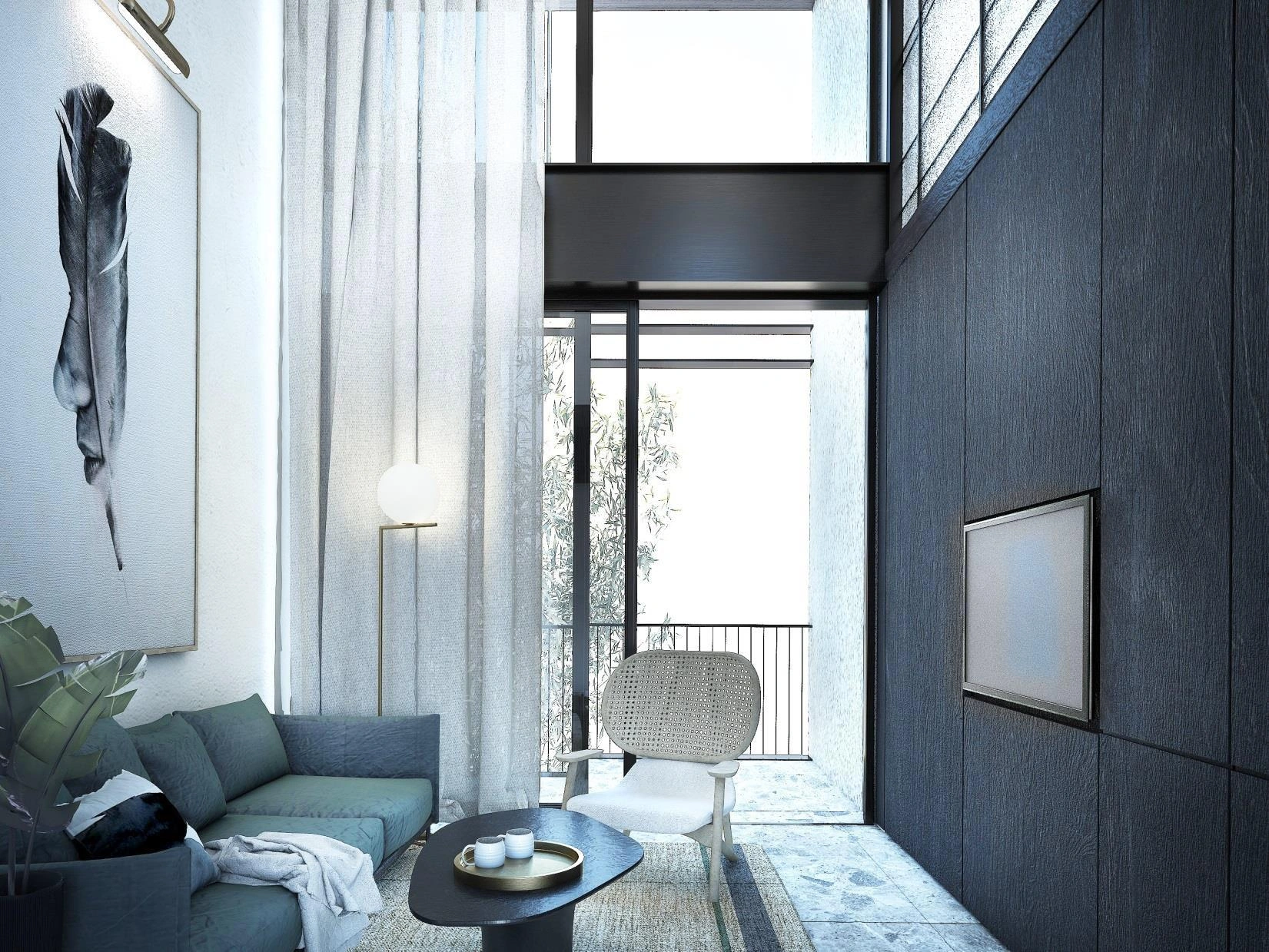 Apartments in a residential complex in Attica, Greece