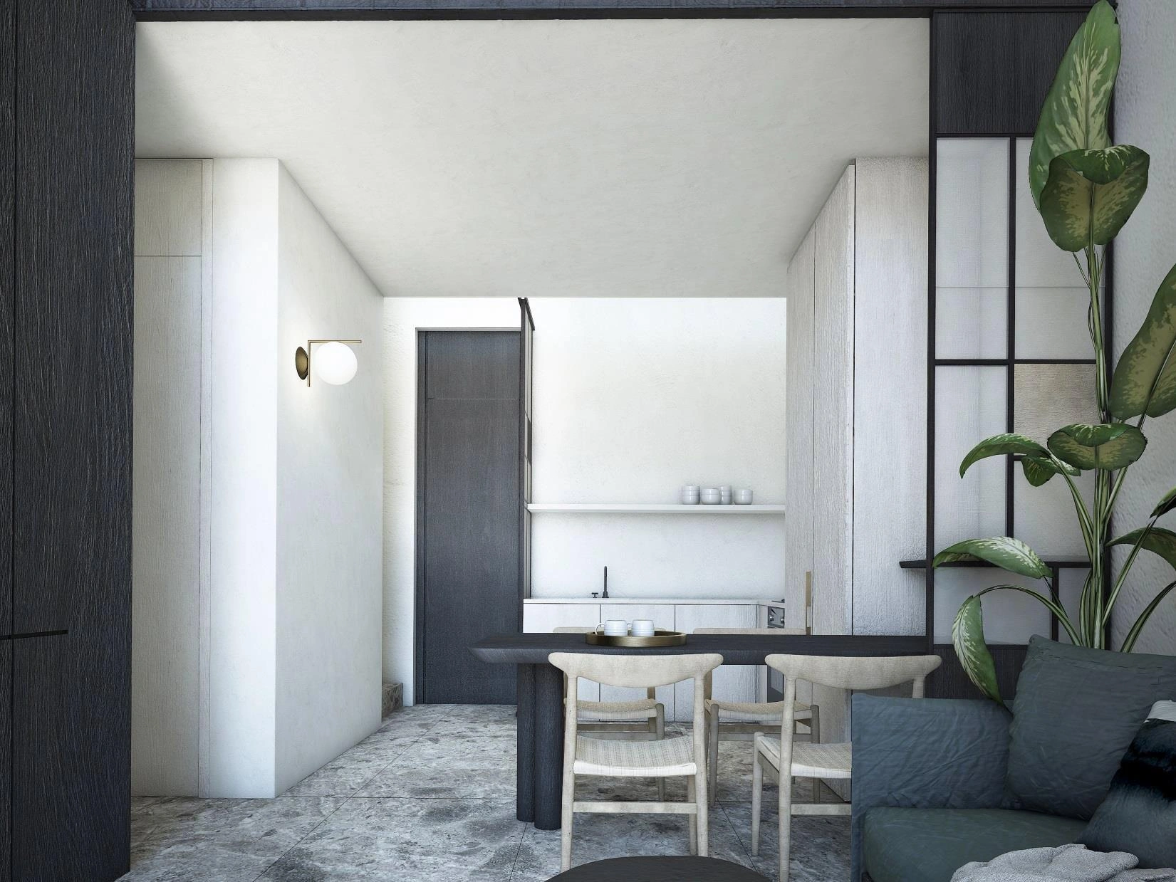 Apartments in a residential complex in Attica, Greece