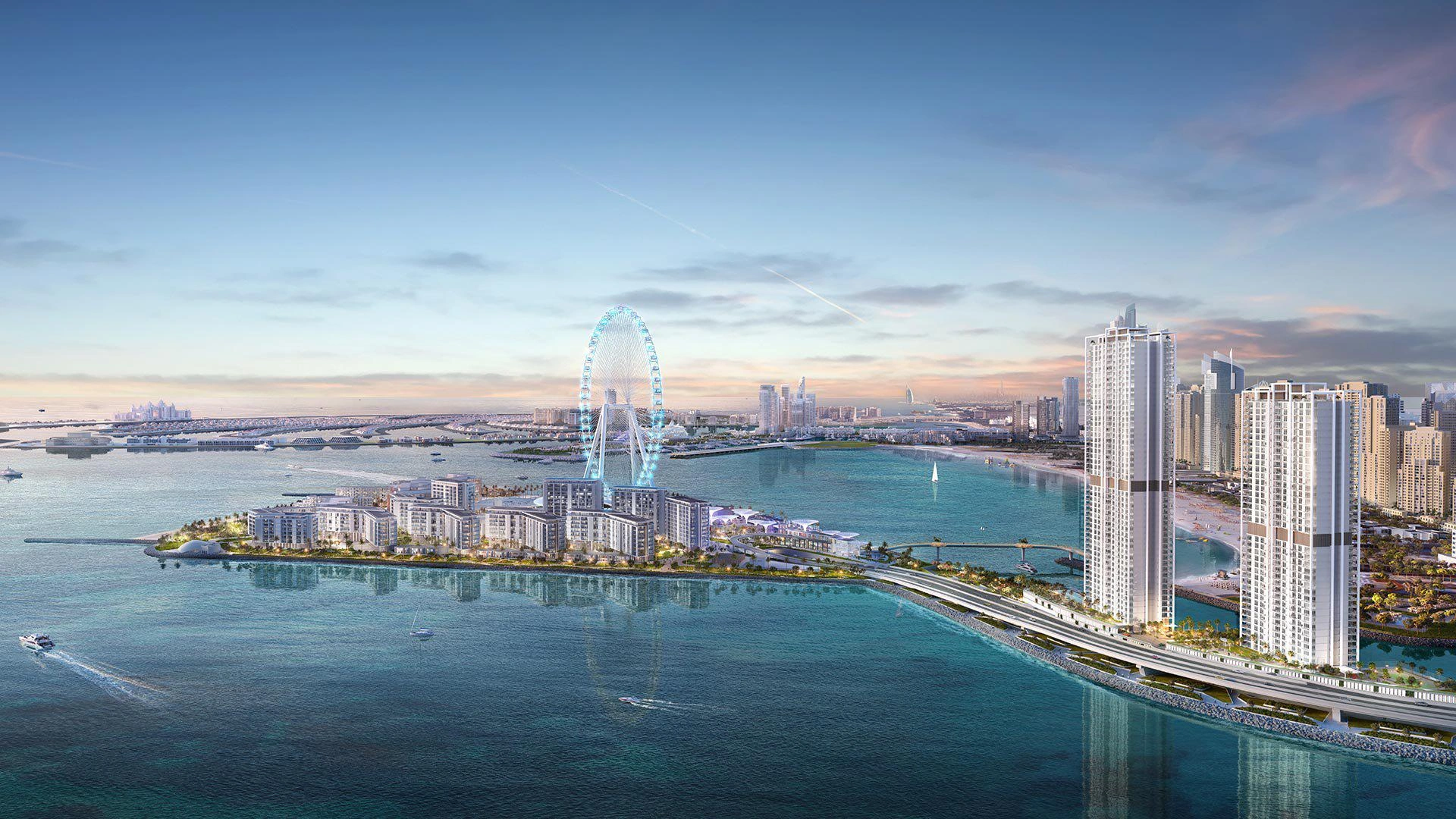 شقق BlueWaters Bay، الإمارات العربية المتحدة، دبي