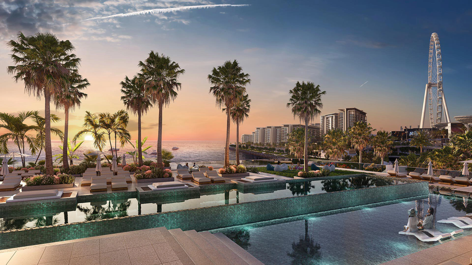 شقق BlueWaters Bay، الإمارات العربية المتحدة، دبي