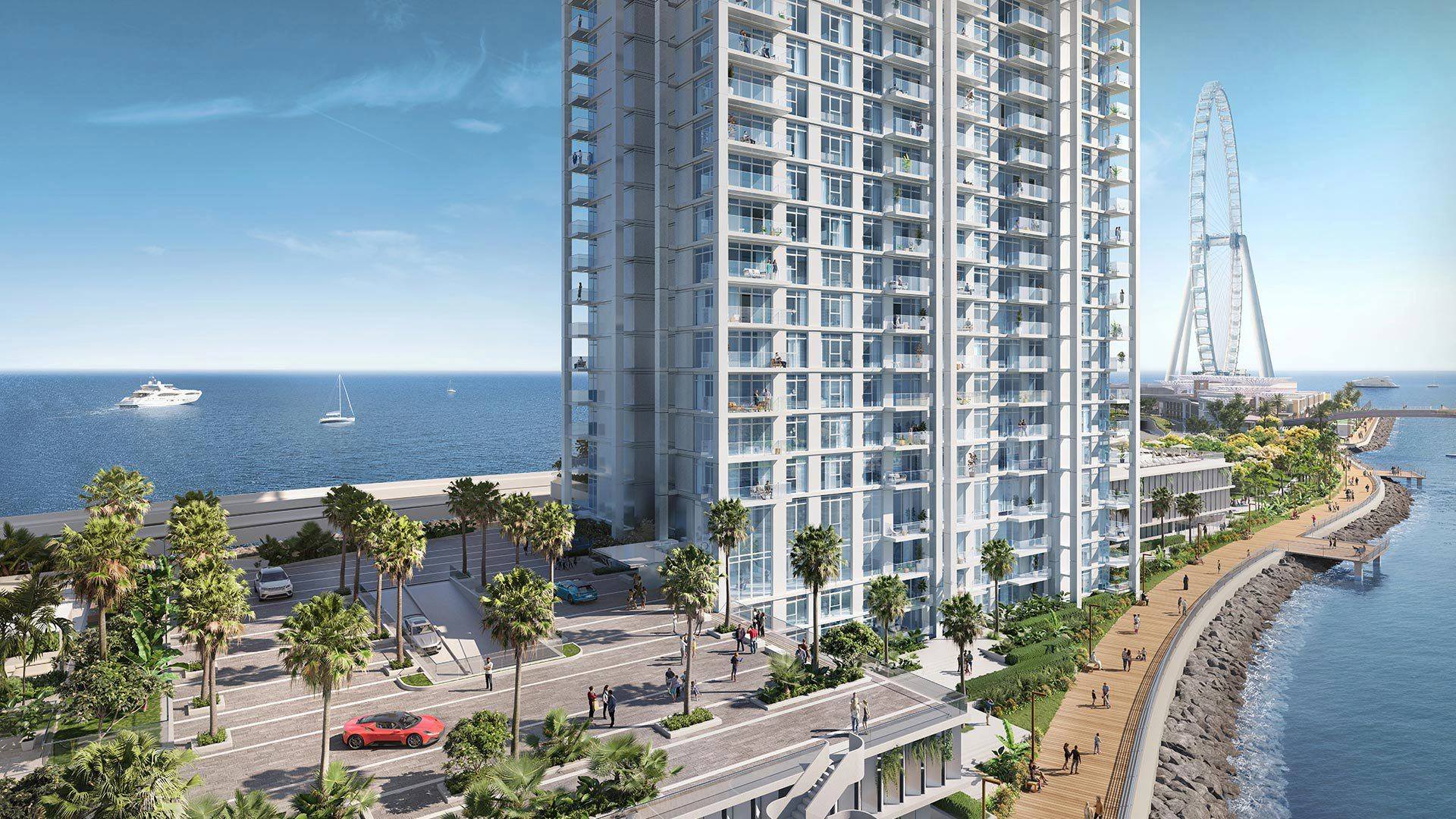 شقق BlueWaters Bay، الإمارات العربية المتحدة، دبي