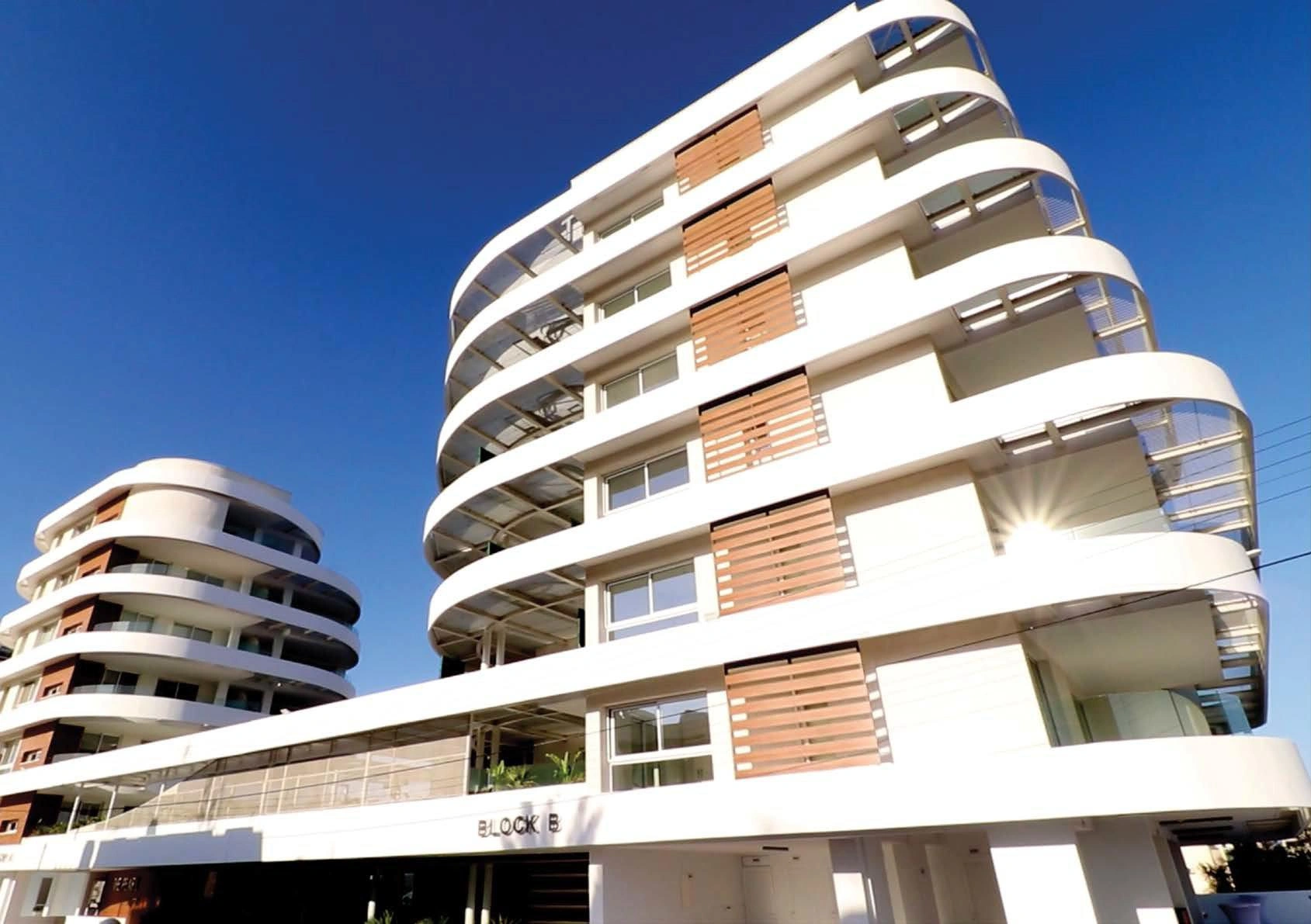 Apartments in a residential complex in Larnaca, Cyprus
