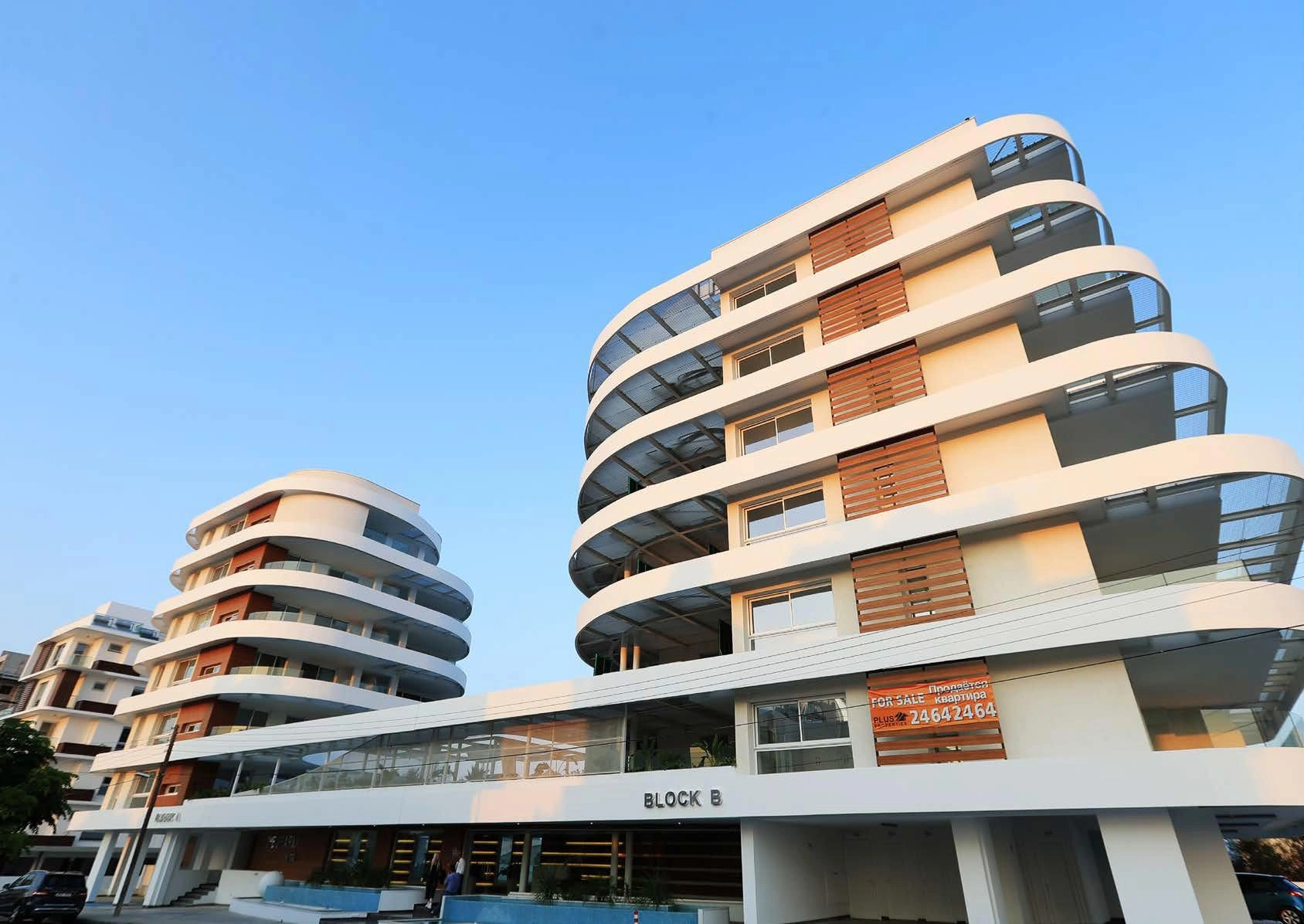 Apartments in a residential complex in Larnaca, Cyprus