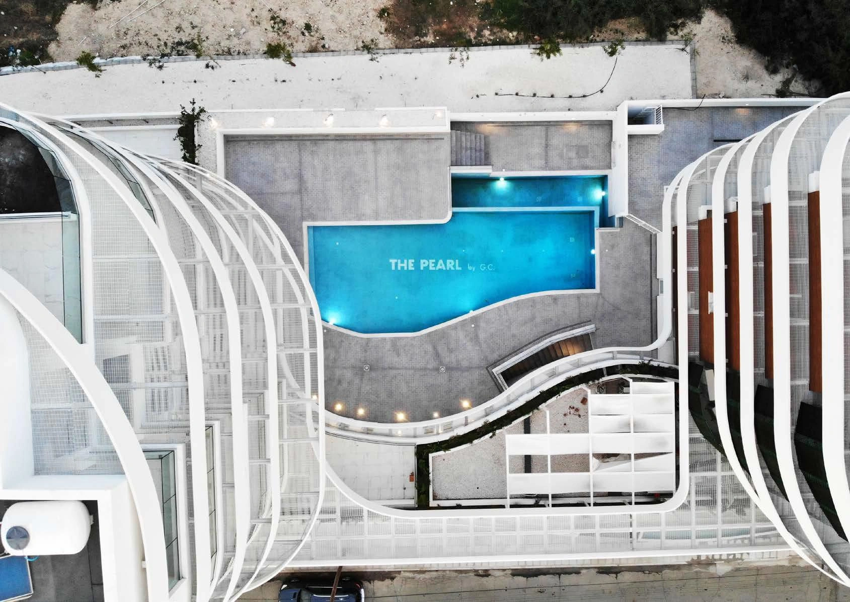 Apartments in a residential complex in Larnaca, Cyprus