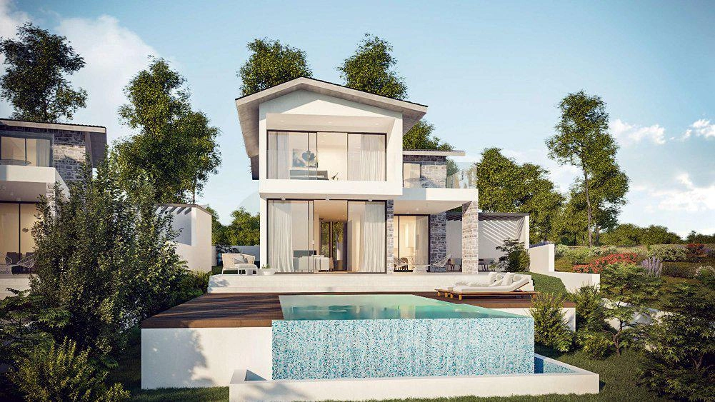 Villas in a new development project in Paphos, Cyprus