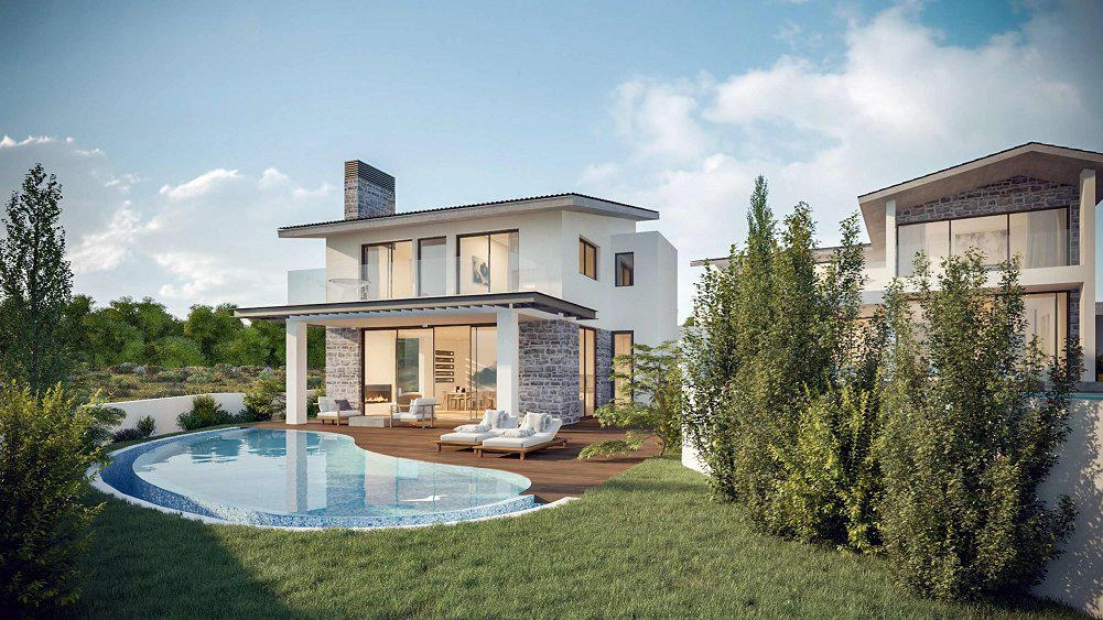 Villas in a new development project in Paphos, Cyprus