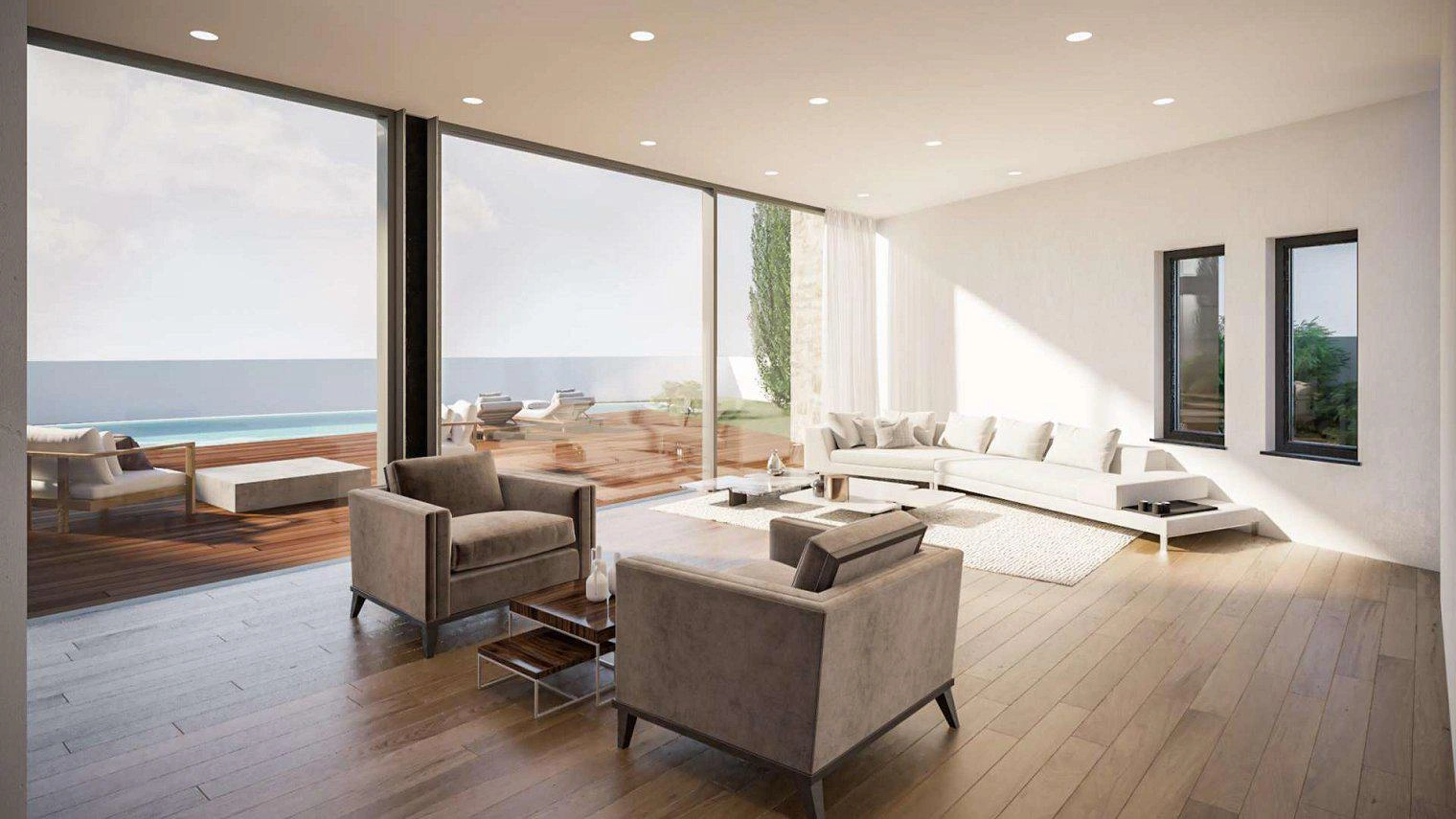 Villas in a new development project in Paphos, Cyprus