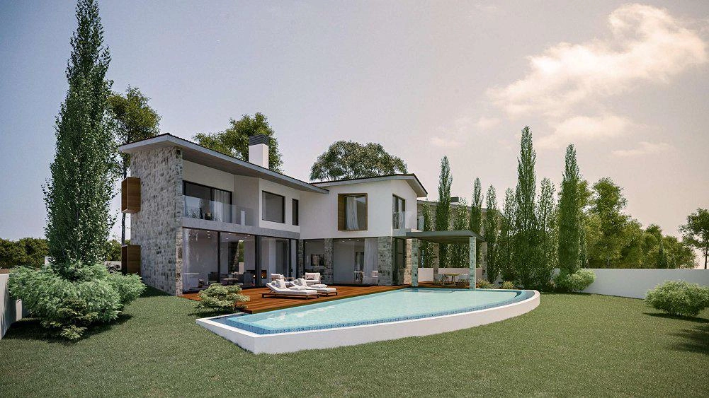 Villas in a new development project in Paphos, Cyprus