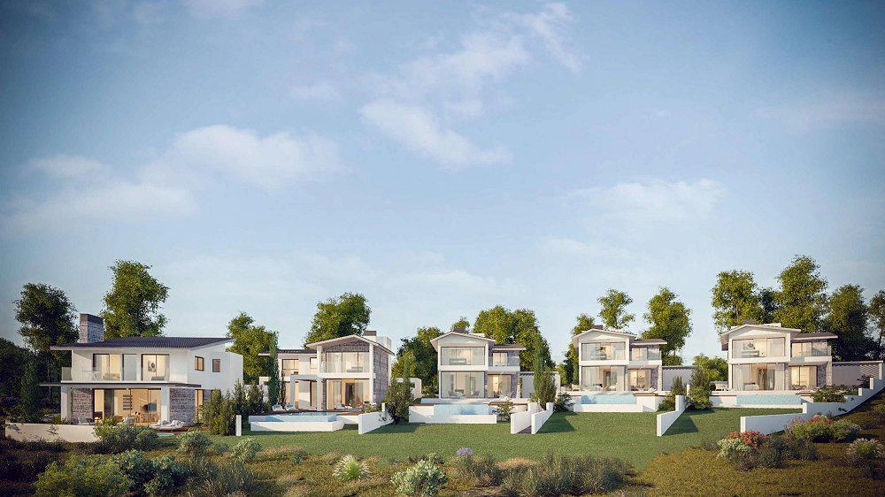 Villas in a new development project in Paphos, Cyprus