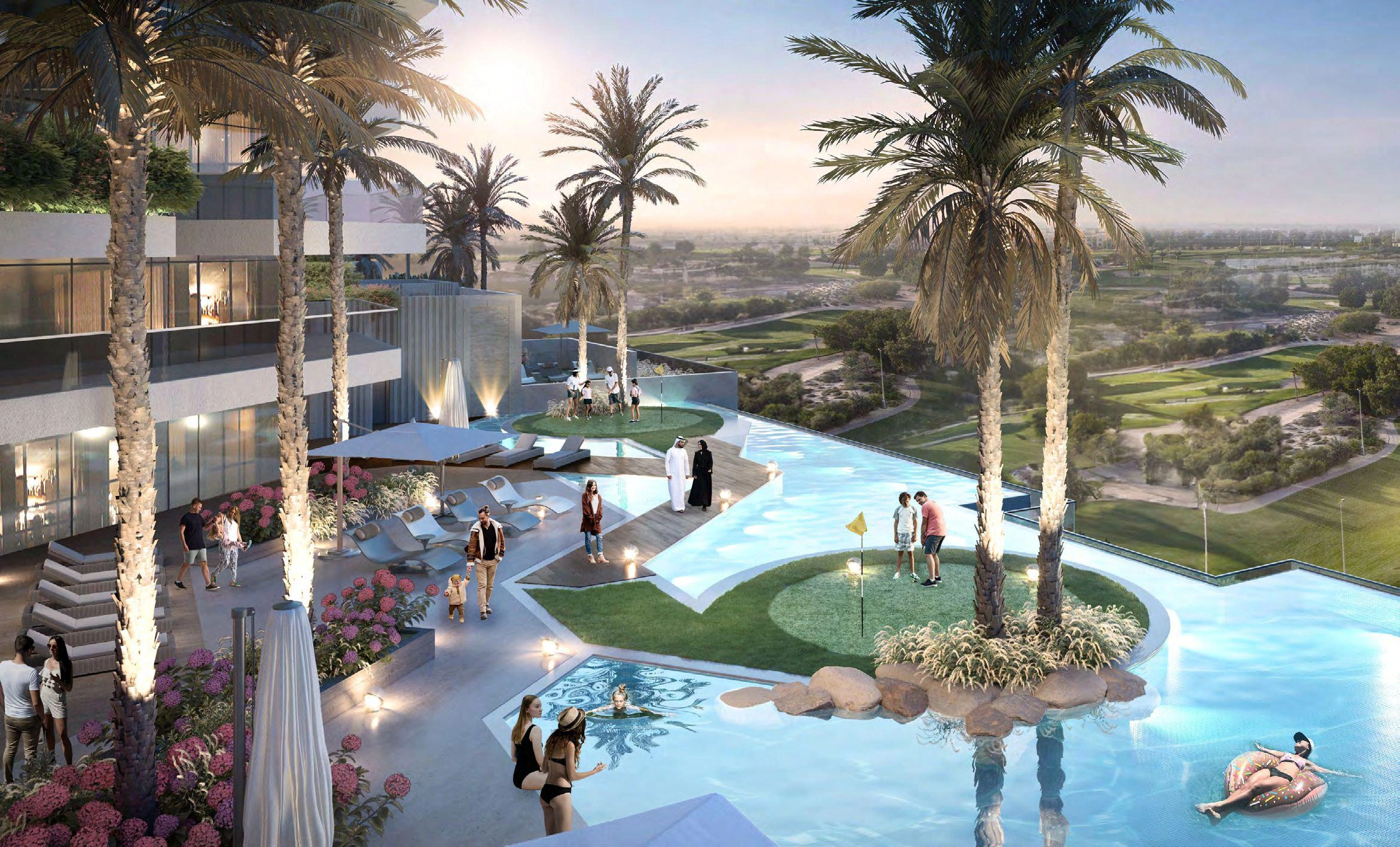 Golf Green apartments — Dubai, United Arab Emirates